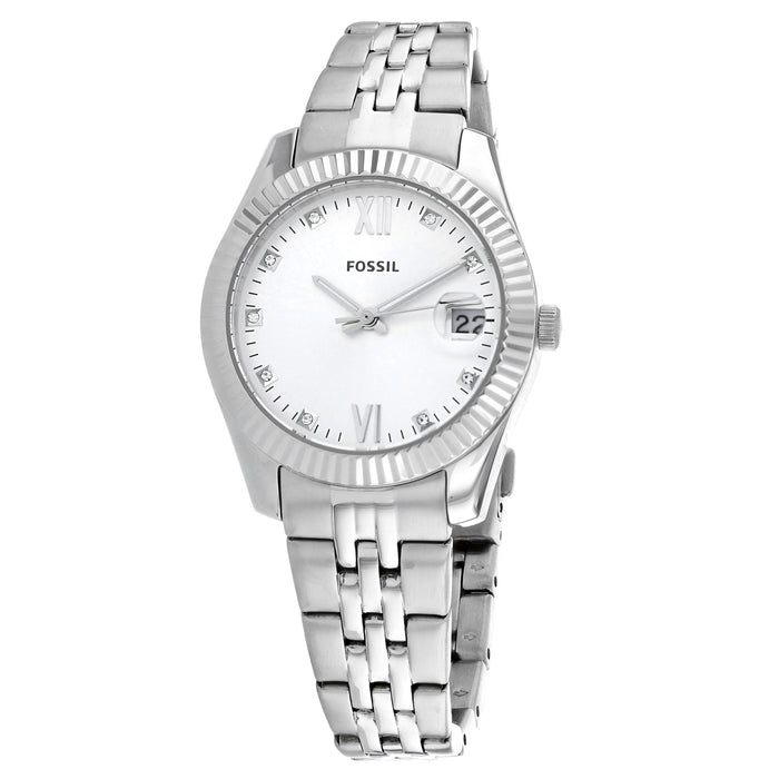 Fossil Women's Scarlette Silver Dial Watch - ES4897