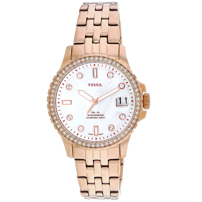 Fossil Women's FB-01 White Dial Watch - ES4995