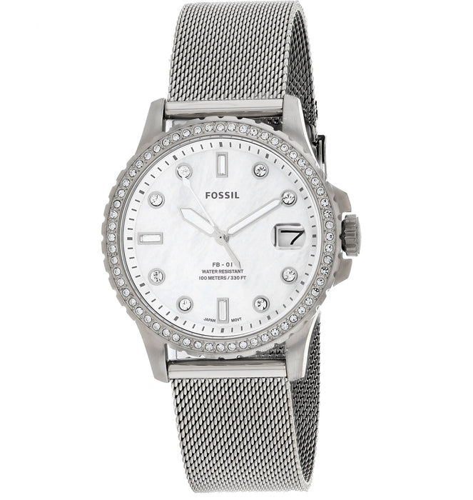Fossil Women's FB-01 White Dial Watch - ES4998