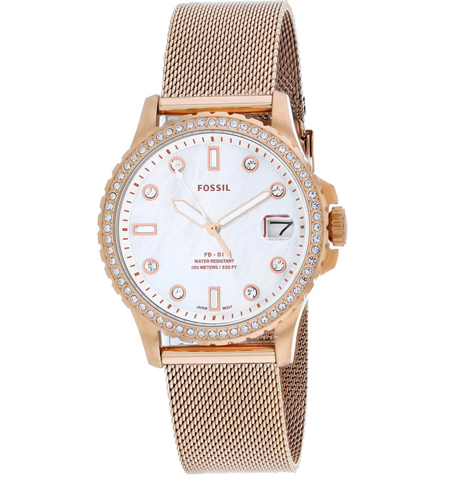 Fossil Women's FB-01 White Dial Watch - ES4999
