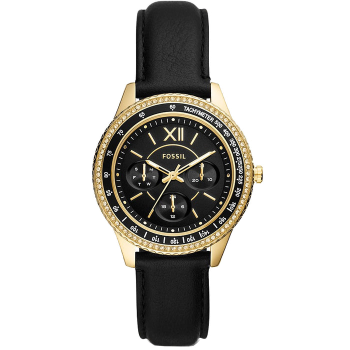 Fossil Women's Stella Black Dial Watch - ES5135