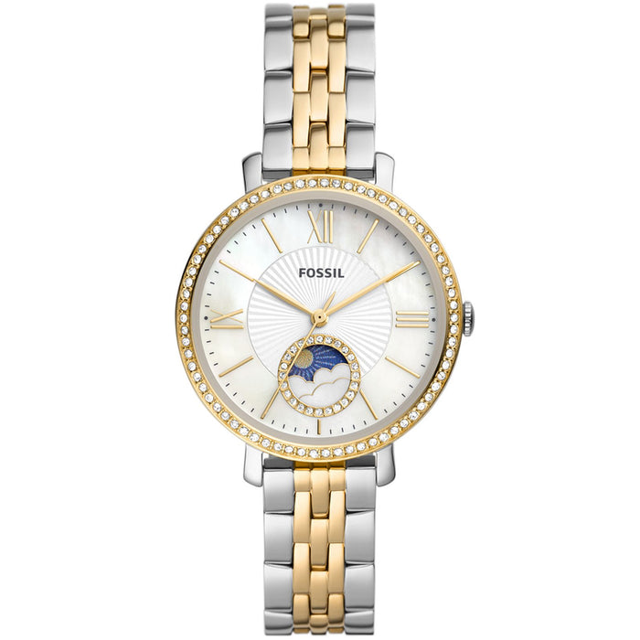 Fossil Women's Jacqueline White MOP Dial Watch - ES5166