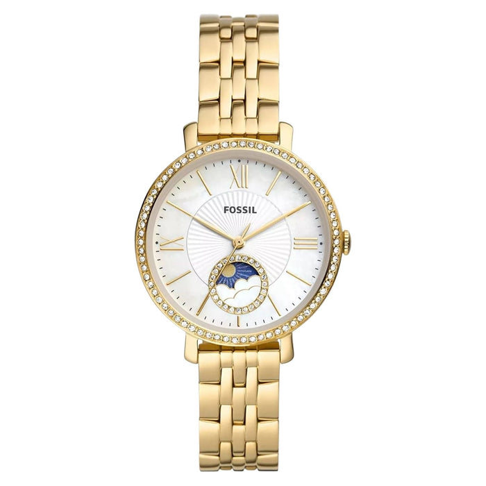 Fossil Women's Jacqueline White Dial Watch - ES5167