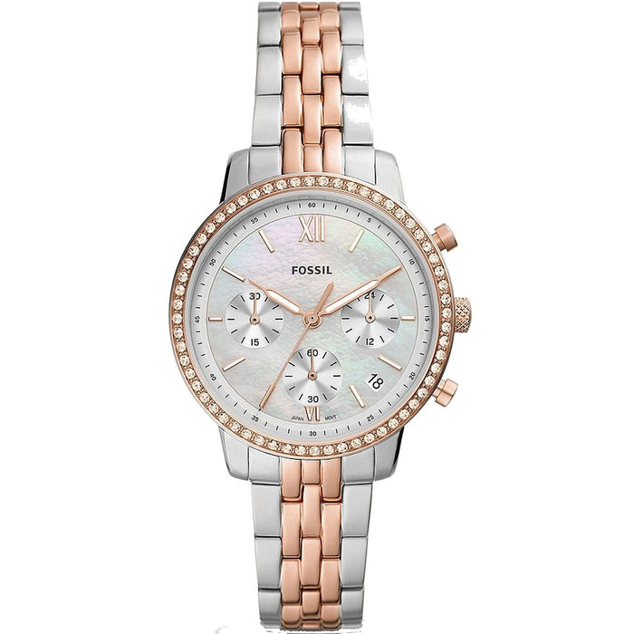 Fossil Women's Neutra White MOP Dial Watch - ES5279