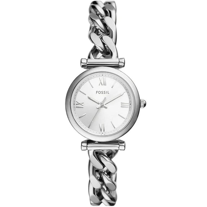 Fossil Women's Carlie Silver Dial Watch - ES5331