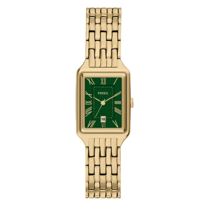 Fossil Women's Raque Green Dial Watch - ES5452