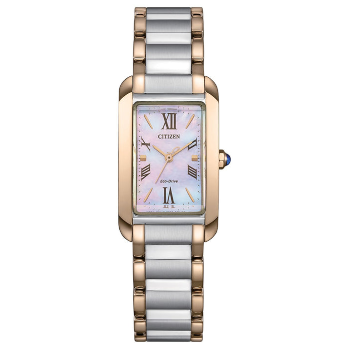 Citizen Women's L bianca White Dial Watch - EW5624-54Y