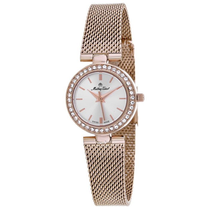 Mathey Tissot Women's Fleury XV Silver Dial Watch - F003PI
