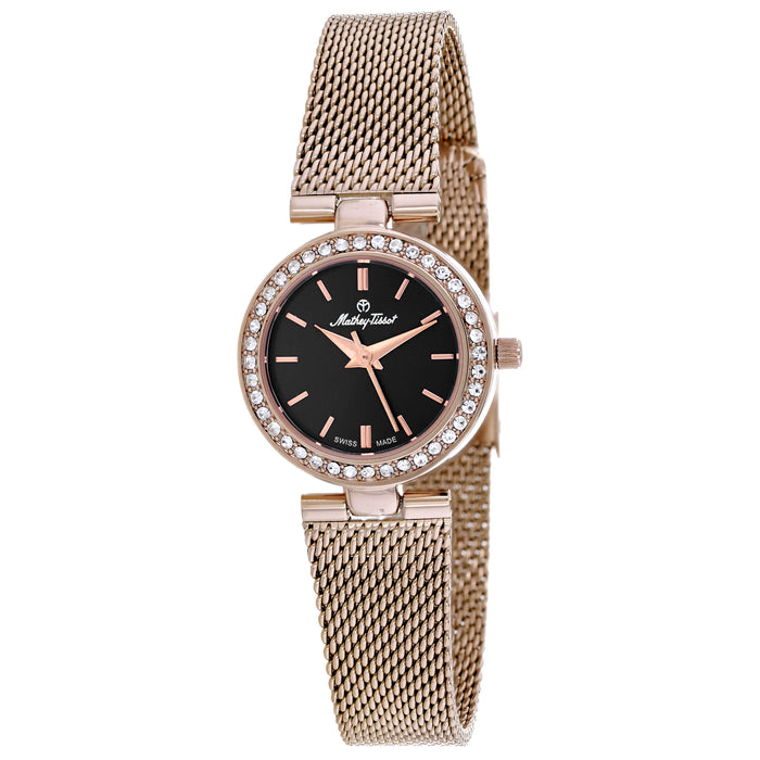 Mathey Tissot Women's Fleury XV Black Dial Watch - F003PN