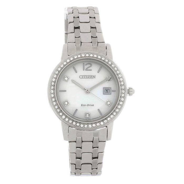 Citizen Women's Silhouette  Mother of pearl Dial Watch - FE1180-65D