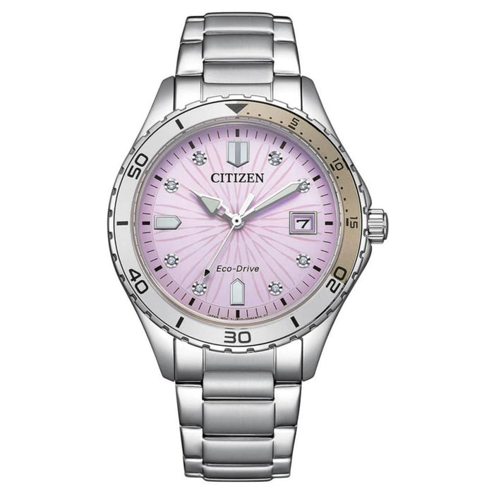 Citizen Women's Classic Pink Dial Watch - FE6170-88X