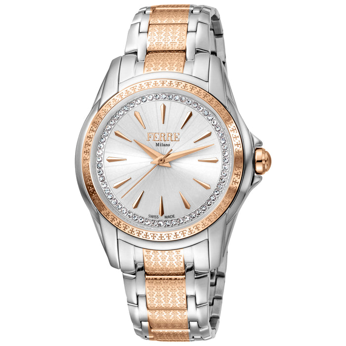 Ferre Milano Women's Classic White Dial Watch - FM1L119M0091
