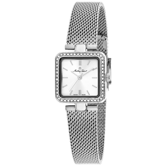 Mathey Tissot Women's Fleury XIV Silver Dial Watch - FOO2AI