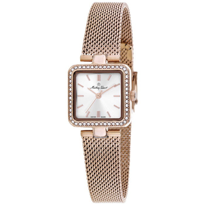 Mathey Tissot Women's Fleury XIV Silver Dial Watch - FOO2PI