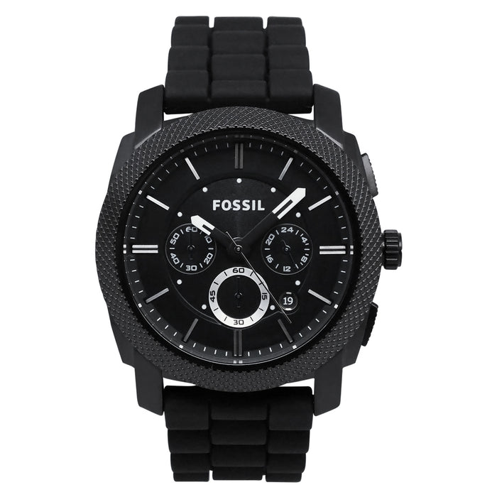 Fossil Men's Classic Black Dial Watch - FS4487