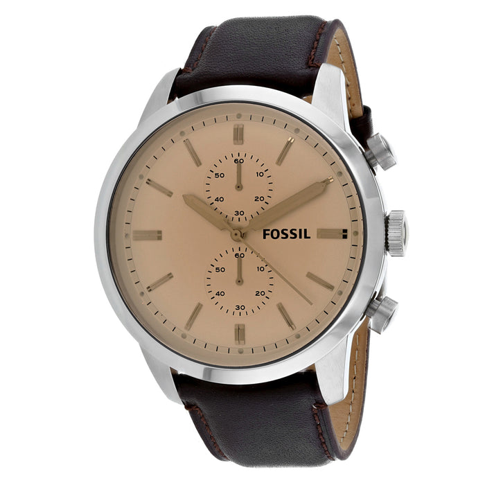 Fossil Men's Townsman Brown Dial Watch - FS5156