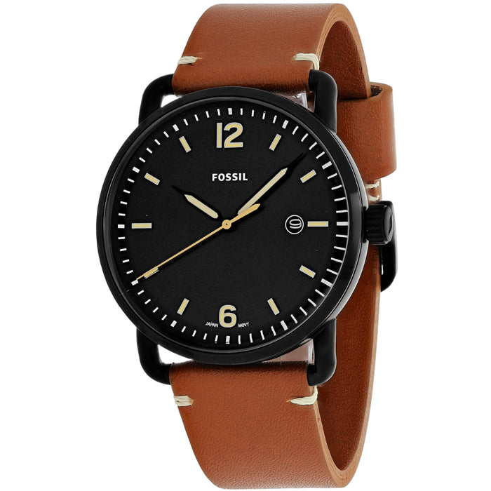 Fossil Men's The Commuter Black Dial Watch - FS5276