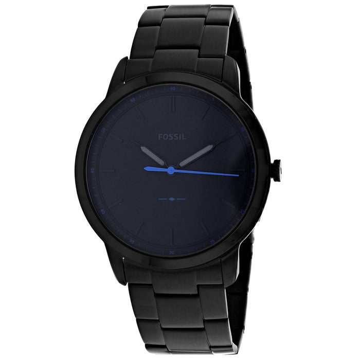 Fossil Men's The Minimalist Black Dial Watch - FS5308