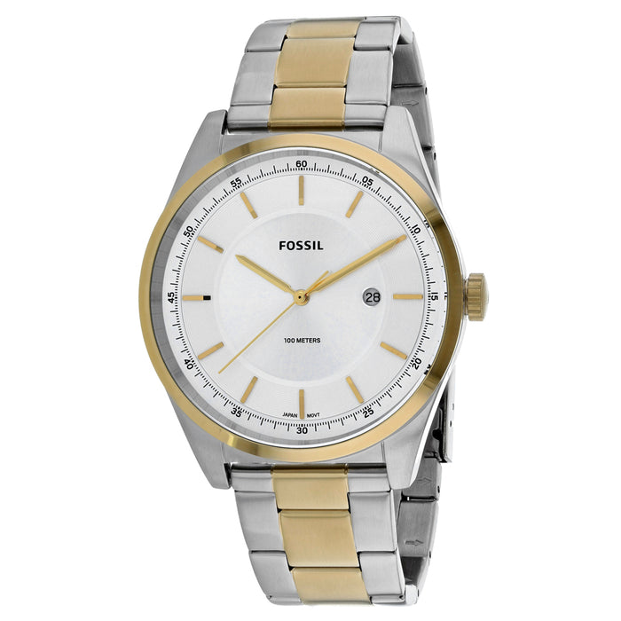 Fossil Men's Mathis Silver Dial Watch - FS5426