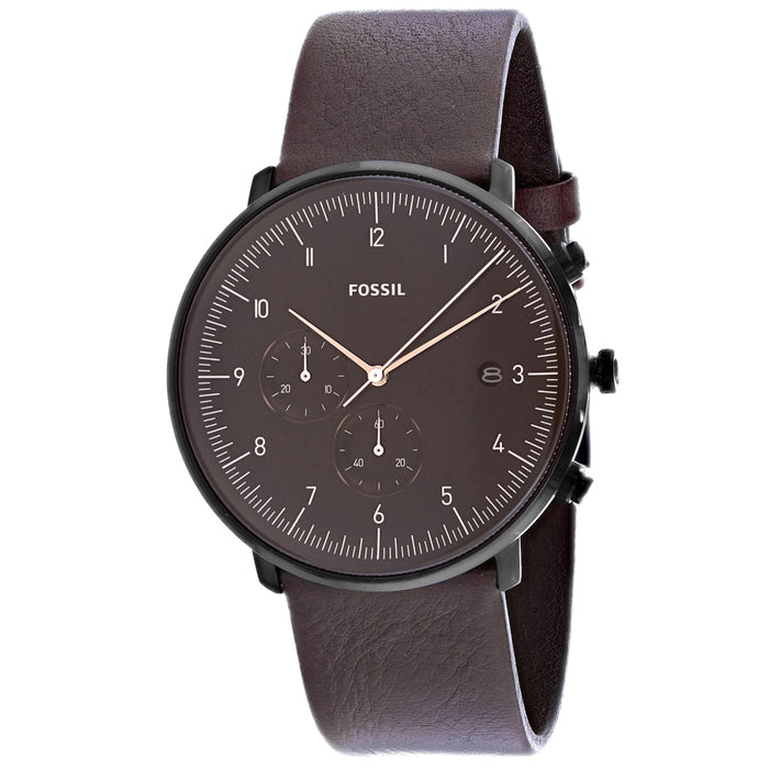 Fossil Men's Chase Timer Brown Dial Watch - FS5485
