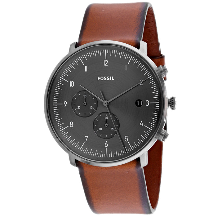 Fossil Men's Chase Timer Grey Dial Watch - FS5517