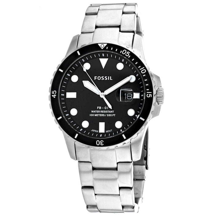 Fossil Men's FB-01 Black Dial Watch - FS5652