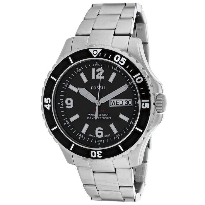 Fossil Men's FB-02 Black Dial Watch - FS5687