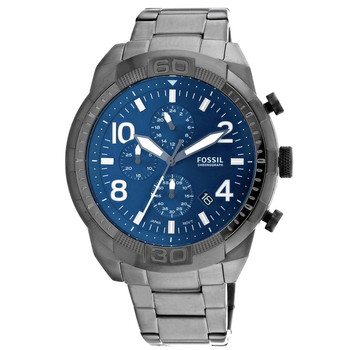 Fossil Men's Bronson Blue Dial Watch - FS5711