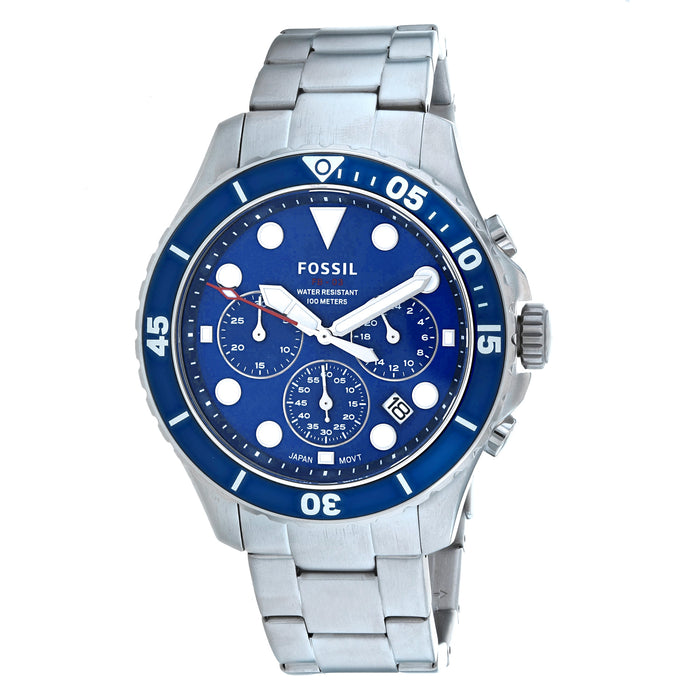 Fossil Men's Classic Blue Dial Watch - FS5724