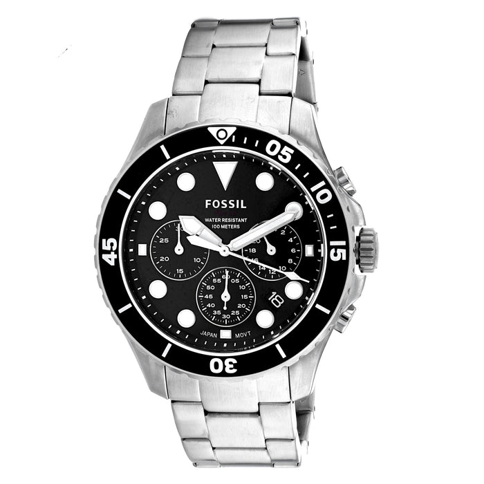 Fossil Men's Classic Black Dial Watch - FS5725