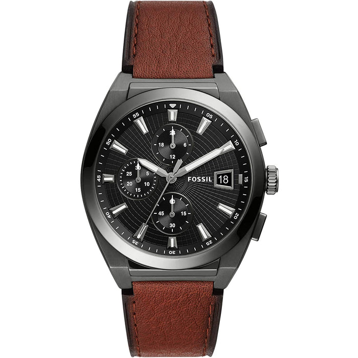 Fossil Men's Everett Brown Dial Watch