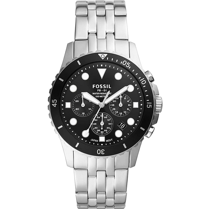Fossil Men's FB-01 Black Dial Watch