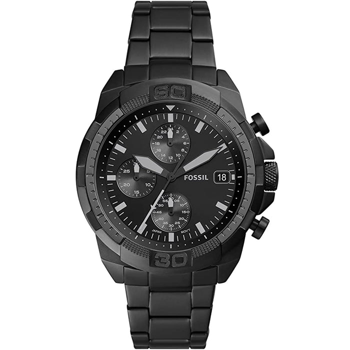 Fossil Men's Bronson Black Dial Watch - FS5853