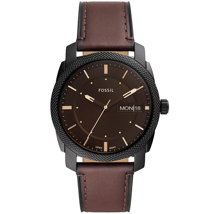 Fossil Men's Machine Black Dial Watch - FS5901