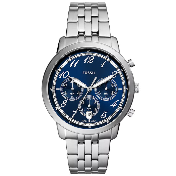 Fossil Men's Neutra Blue Dial Watch - FS6025