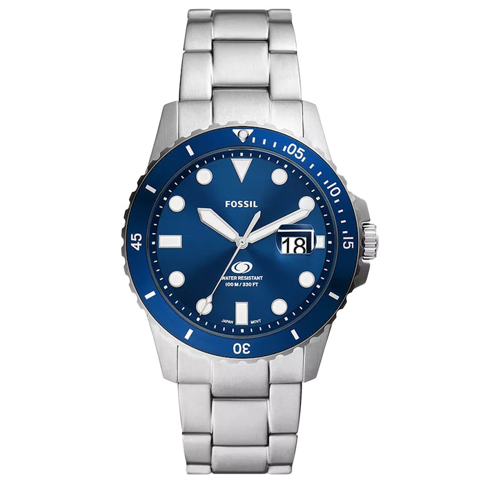 Fossil Men's Dive Blue Dial Watch - FS6029
