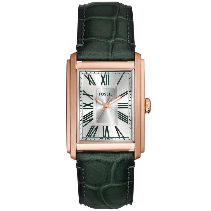 Fossil Men's Carraway Silver Dial Watch - FS6077