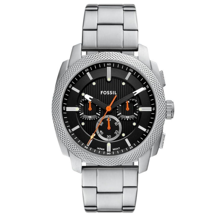 Fossil Men's Machine Black Dial Watch - FS6095