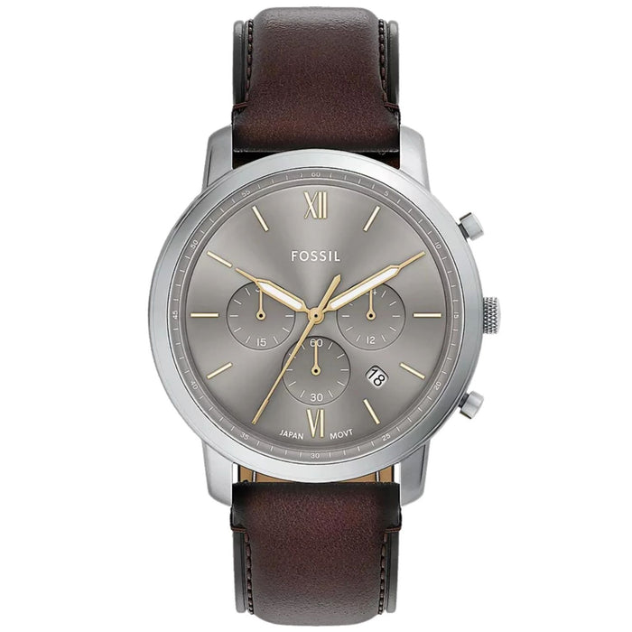 Fossil Men's Neutra Grey Dial Watch - FS6129