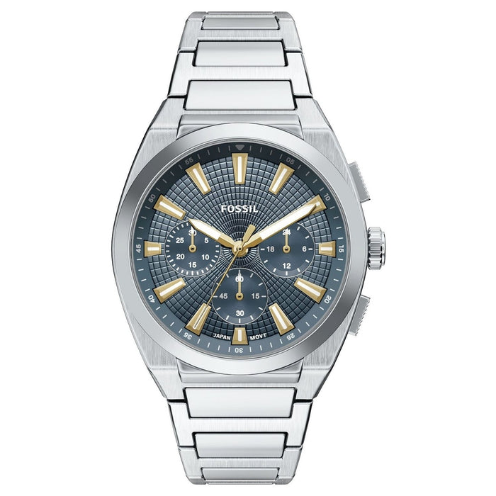 Fossil Men's Autocross Blue Dial Watch - FS6154