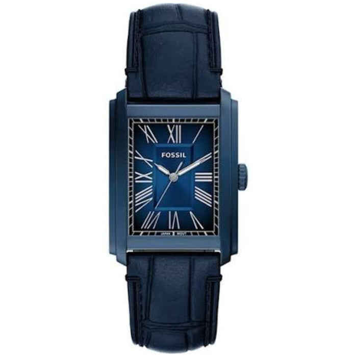 Fossil Men's Carraway Blue Dial Watch - FS6170