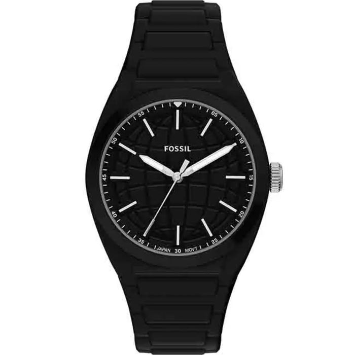 Fossil Men's Everett Black Dial Watch - FS6175