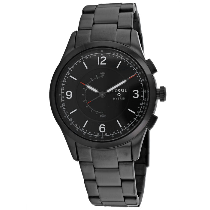 Fossil Unisex's Hybrid Q Black dial watch - FTW1207