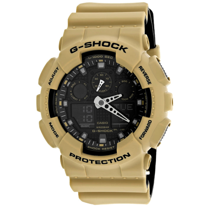 Casio Men's G-Shock Black Dial Watch - GA-100L-8ACR