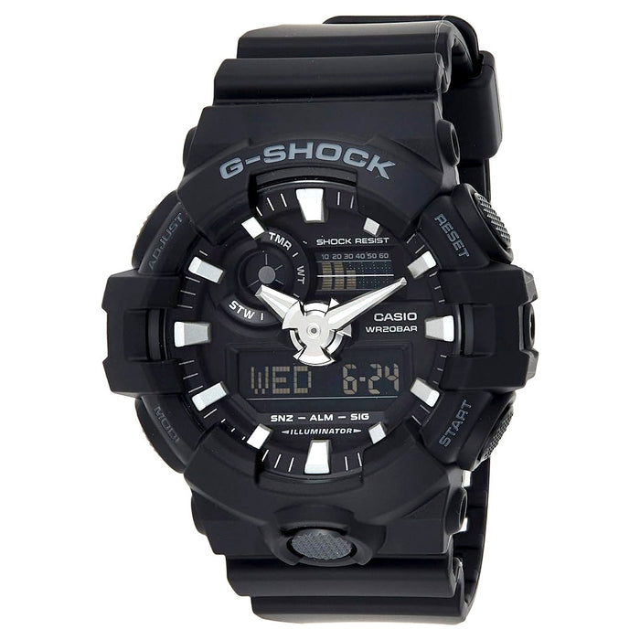 Casio Women's G-Shock Black Dial Watch - GA-700-1BCR