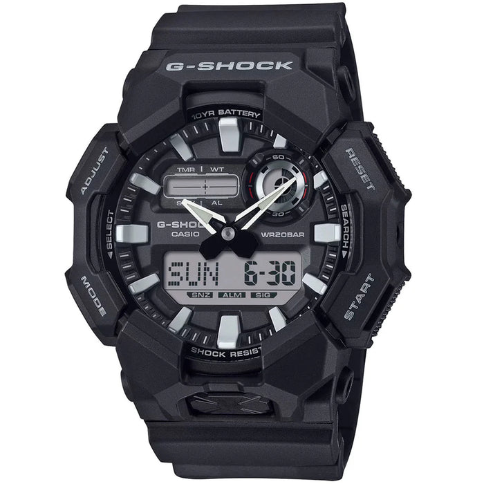 Casio Men's G-Shock GA-010 Series Black Dial Watch - GA010-1A