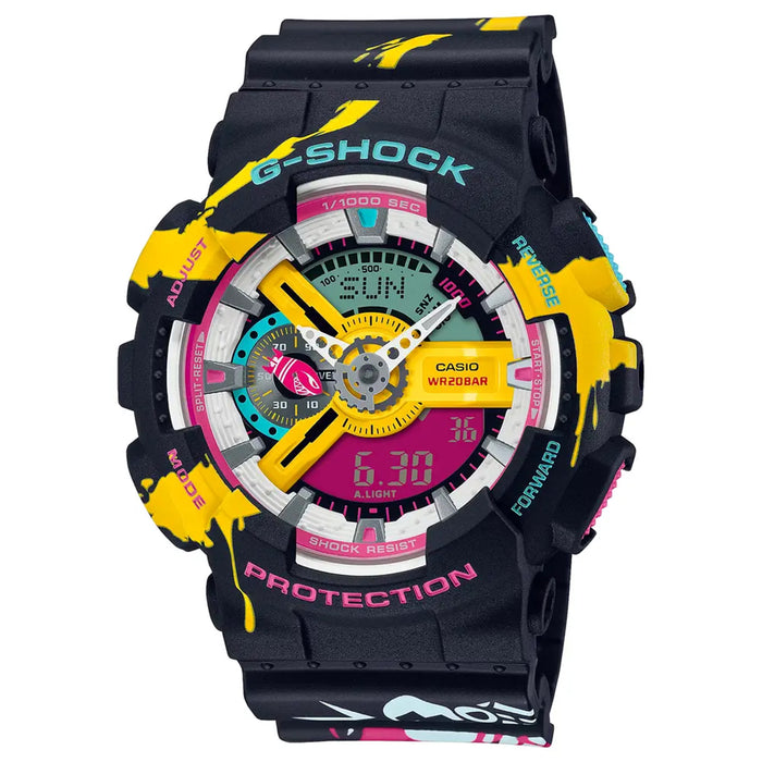 Casio Men's G-Shock Multicolor Dial Watch - GA110LL-1A