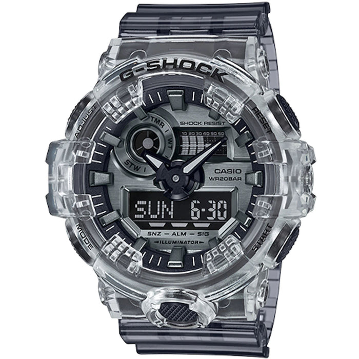 Casio Men's G-Shock Black Dial Watch - GA700SK-1A