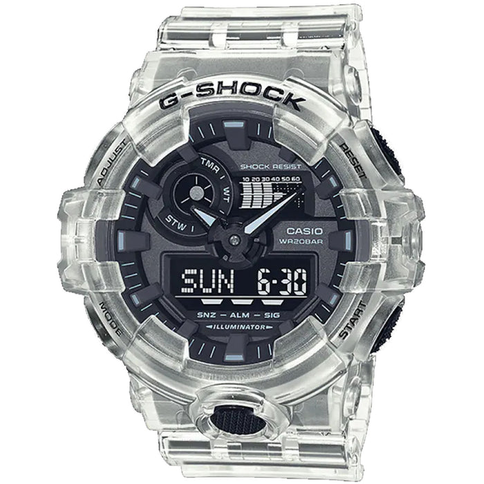 Casio Men's G-Shock Black Dial Watch - GA700SKE-7A