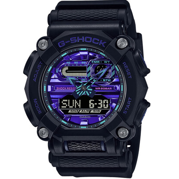 Casio Men's G-Shock Blue Dial Watch - GA700VB-1A